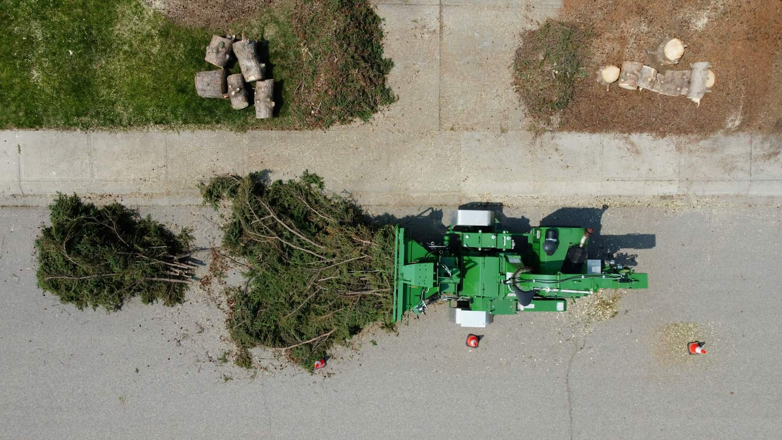 Land clearing and brush clearing